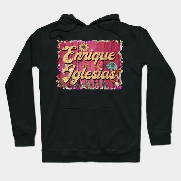 Classic Iglesias Personalized Flowers Proud Name Hoodie by Friday The 13th